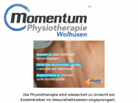 physiomomentum.ch Webseite Vorschau