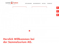 sammel-surium.ch Webseite Vorschau