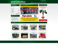 dielandmaschinen.at Webseite Vorschau