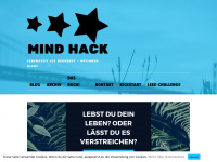 mind-hack.de Webseite Vorschau