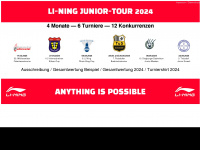 li-ning-junior-tour.de Webseite Vorschau