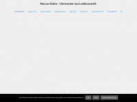 uhrmacher-raths.de Webseite Vorschau