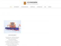 schneebaer-berlin.de Webseite Vorschau