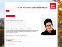 spd-much.de Webseite Vorschau