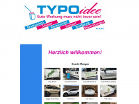 typoidee.de Webseite Vorschau