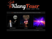 klang-feuer.de Webseite Vorschau