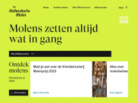 molens.nl Webseite Vorschau