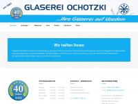 glaserei-usedom.de Webseite Vorschau