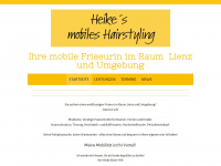 heike-hairstyling.at Webseite Vorschau
