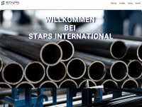 staps-international.com Webseite Vorschau