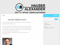 hauser-alexander.at Webseite Vorschau