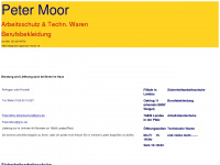 moor-arbeitsschutz.de Webseite Vorschau