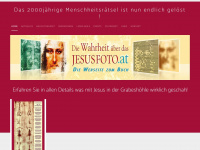 jesusfoto.at Webseite Vorschau