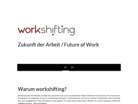 workshifting.net Webseite Vorschau