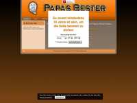 papas-bester.de Webseite Vorschau