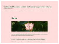 tcm-sandra-scherrer.ch Webseite Vorschau