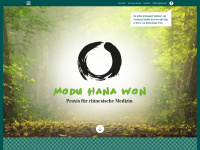 modu-hana-won.ch Webseite Vorschau