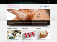 medical-class.ro Webseite Vorschau