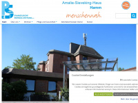 amalie-hamm.de Webseite Vorschau