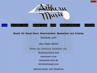 althorn-music.ch Webseite Vorschau