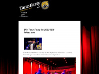 tanz-party.ch Webseite Vorschau