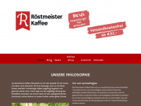 roestmeister.at Webseite Vorschau