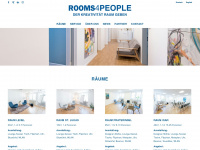 rooms4people.de Webseite Vorschau