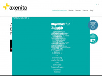 axenita.ch Webseite Vorschau