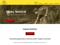 trial-watch.com Webseite Vorschau