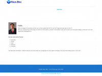 klaus-blau.de Webseite Vorschau
