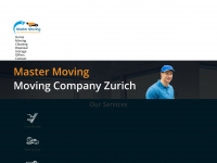 mastermoving.ch Webseite Vorschau