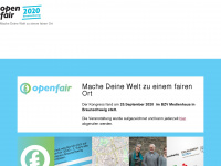 openfair.org Webseite Vorschau