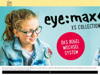 kinder-brillen.info Webseite Vorschau
