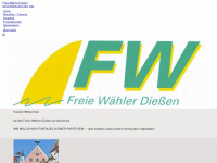 fw-diessen.de Webseite Vorschau