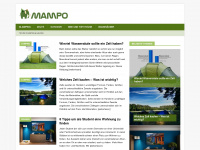 mampo.de Webseite Vorschau