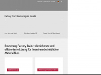 factory-train.com Webseite Vorschau