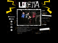 loretta.ch Webseite Vorschau