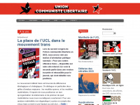 unioncommunistelibertaire.org Webseite Vorschau