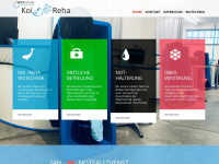 koi-reha.ch Webseite Vorschau