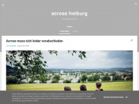 across-freiburg.blogspot.com Webseite Vorschau