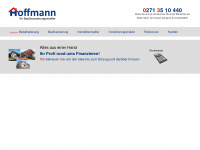 hoffmann-baufinanzierer.de Webseite Vorschau