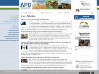 apd-ukraine.de Webseite Vorschau