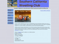 socalwrestlingclub.com Webseite Vorschau