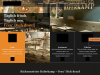 baeckermeister-haferkamp.de Webseite Vorschau