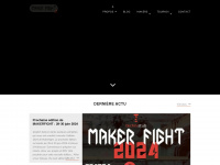 makerfight.fr Webseite Vorschau