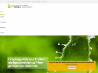 go-health.de Webseite Vorschau