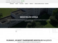 vilniospm.lt Webseite Vorschau