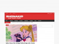 shonakid.de Webseite Vorschau