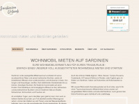 sardinienurlaub-gmbh.de Webseite Vorschau