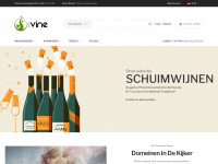 thevine.be Webseite Vorschau